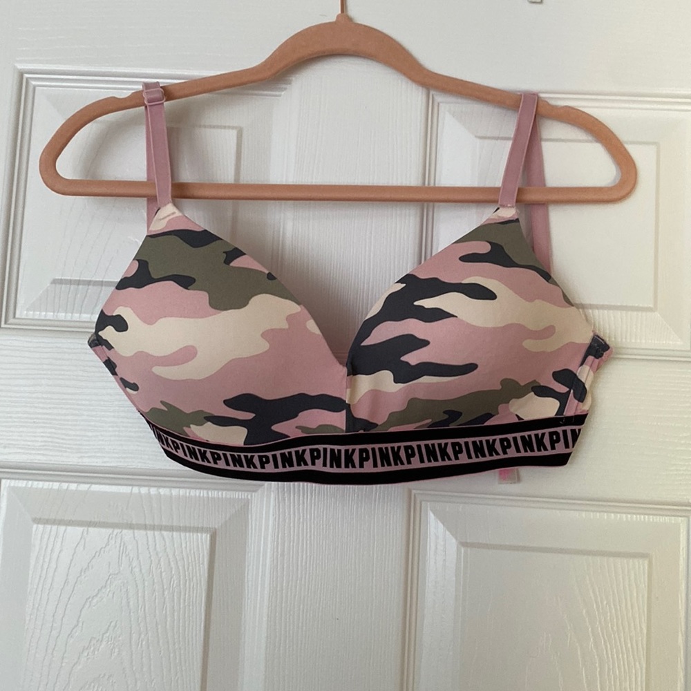 Pink bra